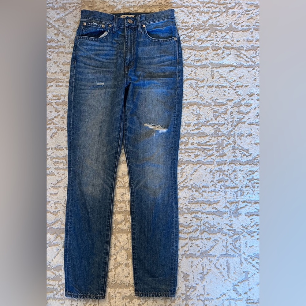 MADEWELL Womens Rigid Skinny Jeans Size 27 EUC
